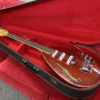 Vox Mark VI Acoustic Teardrop Semi-hollow Guitar 1960's Red with Case - Image 2