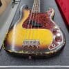 Fender Precision Bass 1967 - Three tone Sunburst - Image 8