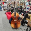 Wenzel Kohler 3/4 bass - Sunburst with bag and stand upgrade strings and more - Image 3