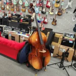 Wenzel Kohler 3/4 bass – Sunburst with bag and stand upgrade strings and more