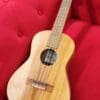 Kamaka Baritone Ukulele 1970s - Koa vintage white label with pickup