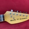 Vox Mark VI Acoustic Teardrop Semi-hollow Guitar 1960's Red with Case - Image 6