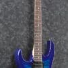 Ibanez Gio GRX70QAL Left-handed Electric Guitar - Transparent Blue Burst - Image 4