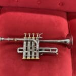 Stomvi Elite Bb/A Piccolo Trumpet – Silver / Gold Used $1999.95 + $45 Shipping