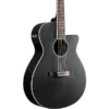 Ibanez AEG7MH Grand Concert Acoustic-Electric Guitar - Weathered Black - Image 6