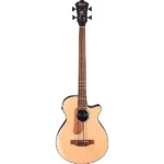 Ibanez AEGB30E Spruce-Sapele Acoustic-Electric Bass Guitar – Natural