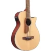 Ibanez AEGB30E Spruce-Sapele Acoustic-Electric Bass Guitar - Natural - Image 7