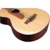 Ibanez AEGB30E Spruce-Sapele Acoustic-Electric Bass Guitar - Natural - Image 4