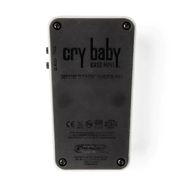 Dunlop CBM105Q Cry Baby Mini Bass Wah White - Image 5