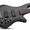 Schecter 2711-SHC Stiletto Studio-4 Bass Guitar - See Thru Black Satin - Image 7