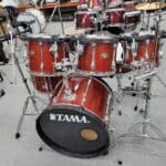 Tama Rockstar 6 piece Drumset with Stands  Mahogany