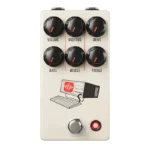 JHS Hard Drive Modern Distortion Guitar Effect Pedal Tan