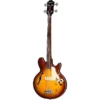 Epiphone Jack Casady Fretless Bass - Aged Royal Tan with gig bag - Image 3