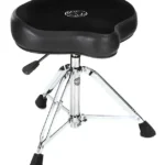 Roc-N-Soc Nitro Gas Drum Throne with Original Saddle – Black