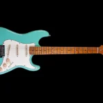 Jet JS-300 S-Style Electric Guitar – Sea Foam Green