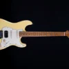 Jet JS400 HHS S-Style Electric Guitar - Vintage Yellow - Image 7