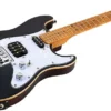 Flight Pathfinder Solid Body Tenor Uke - Transparent Black - Image 4