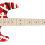 EVH Striped Series – Red with Black and White Stripes 5107902503