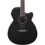 Ibanez AEG7MHWK Acoustic Electric Guitar – Weathered Black Open Pore