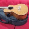 Kala KA-ATP-CTG-CE Solid Acacia Series Acoustic Electric Tenor Uke w/Bag - Cedar/Acacia - Image 7