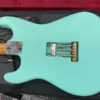 USA Custom Guitar Parts Caster S-Style Satin Sea Foam Green W/Case - Image 8