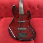 Spector Coda Pro 5 Active Bass Guitar – Black Cherry Stain