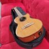 Kala KA-ATP-CTG-CE Solid Acacia Series Acoustic Electric Tenor Uke w/Bag - Cedar/Acacia - Image 6