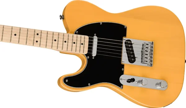 Squier Affinity Telecaster Left-Handed with String-Through Bridge - Butterscotch Blonde