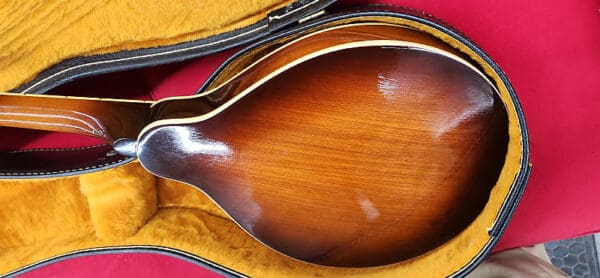 Epiphone mandolin with case MM30 1970s - Sunburst - Image 7