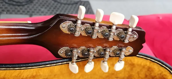 Epiphone mandolin with case MM30 1970s - Sunburst - Image 5