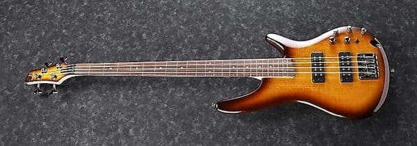 Ibanez SR370F 4-String Fretless Bass - Brown Burst - Image 3