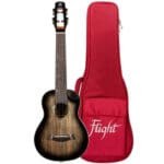 Flight Peter Moss Signature Concert Ukulele with Pickup and Bag