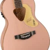 Gretsch G5021E Rancher Penguin Parlor Acoustic/Electric Guitar - Shell Pink - Image 4