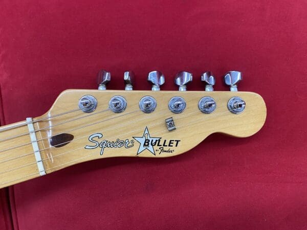 Squier by Fender Bullet S-3T MIJ Electric Guitar 1985 - Sunburst - Image 3