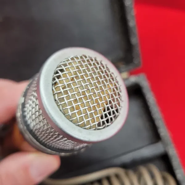 Fender F-520 Vocal Mic made by AKG 1960s - Wood - Image 5