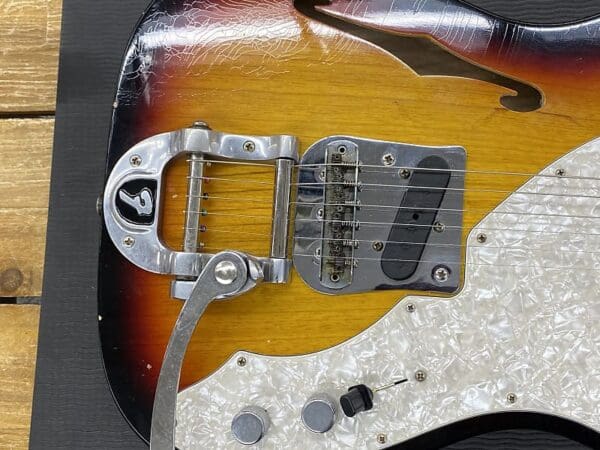 Fender Custom Shop 1968 Tele Thinline Journeyman Relic 2023 - 3-Color Sunburst - Image 15