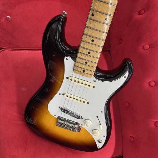 Squier by Fender Bullet S-3T MIJ Electric Guitar 1985 - Sunburst - Image 4