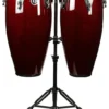 Latin Percussion Latin Percussion Aspire Wood Conga Set - Dark Wood - Image 4
