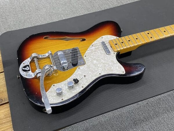 Fender Custom Shop 1968 Tele Thinline Journeyman Relic 2023 - 3-Color Sunburst - Image 19