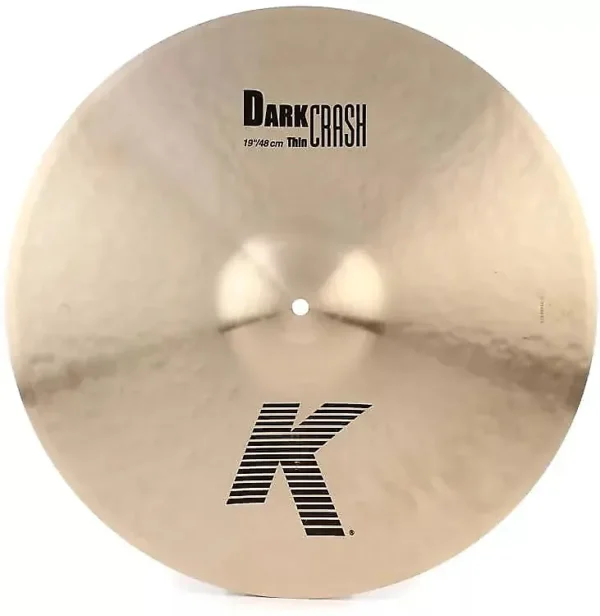 Zildjian 19" K Series Dark Thin Crash Cymbal - Traditional