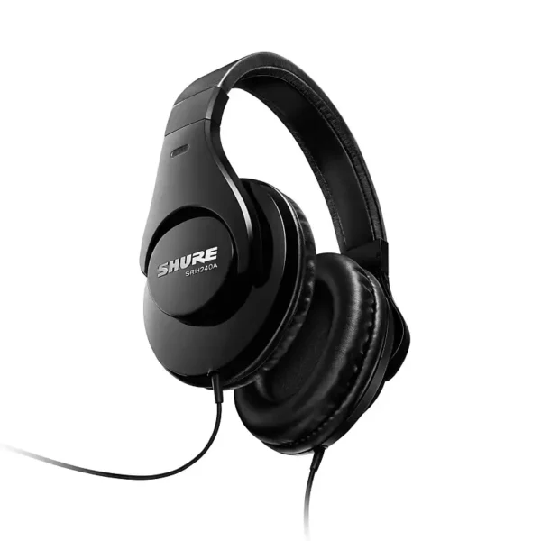 Shure SRH240A Closed Back Headphones - Black headphone