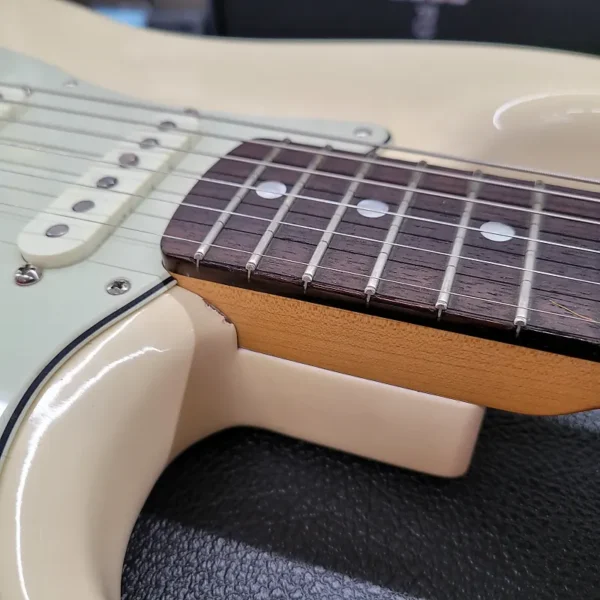 Fender American Original '60s Stratocaster with Rosewood Fretboard 2018 - Olympic White with Case - Image 8