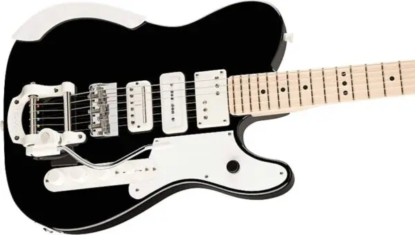 Fender Jack White Signature Triplecaster with Case 0176812706 - Black