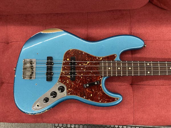 Fender Custom Shop 1964 Jazz Bass Relic 2023 - Ocean Turquoise w/ OHSC +COA - Image 30