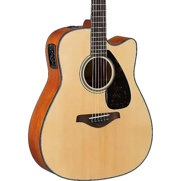 Yamaha FG Series FGX800C Acoustic-Electric Guitar - Natural