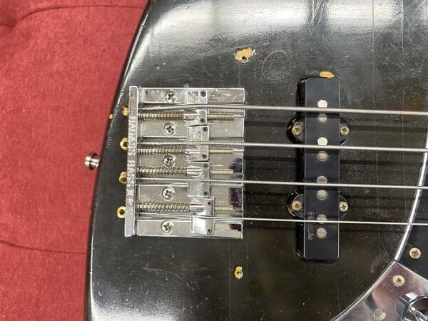 Fender 1978 Jazz Bass - Black with Maple Neck - Image 17