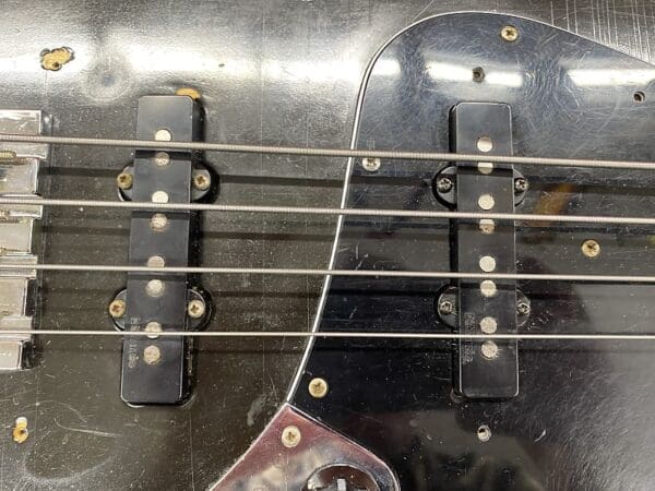 Fender 1978 Jazz Bass - Black with Maple Neck - Image 16