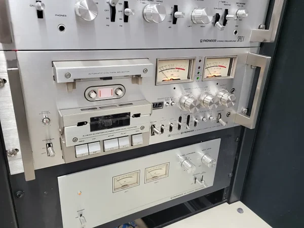 Pioneer CT-F1000 Cassette Deck 1970s - Silver Face