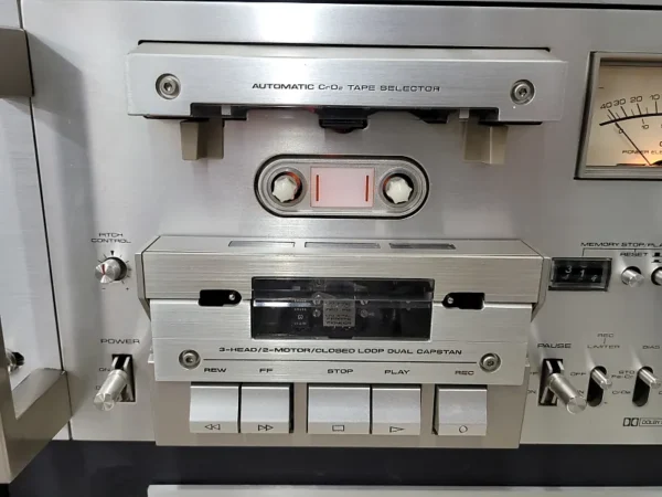 Pioneer CT-F1000 Cassette Deck 1970s - Silver Face - Image 9