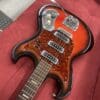 Kingston / Teisco "Hound Dog Taylor" Three Pickup Electric Guitar 1960's - Redburst - Image 6